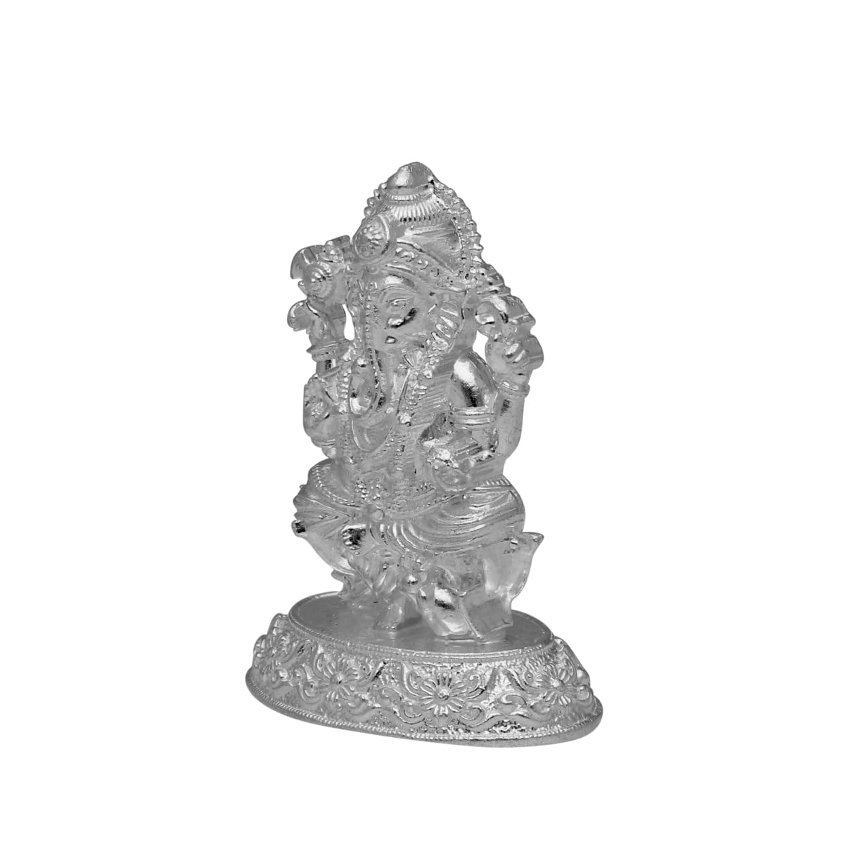 Sri Jagdamba Pearls 45 Grams Ganesh Silver Idols