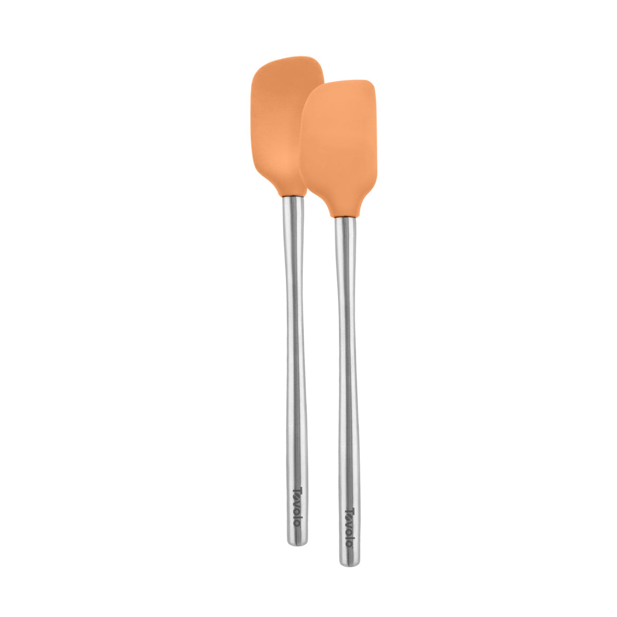 Tovolo Flex-Core Stainless Steel Handled Mini Spatula & Spoonula Set ...