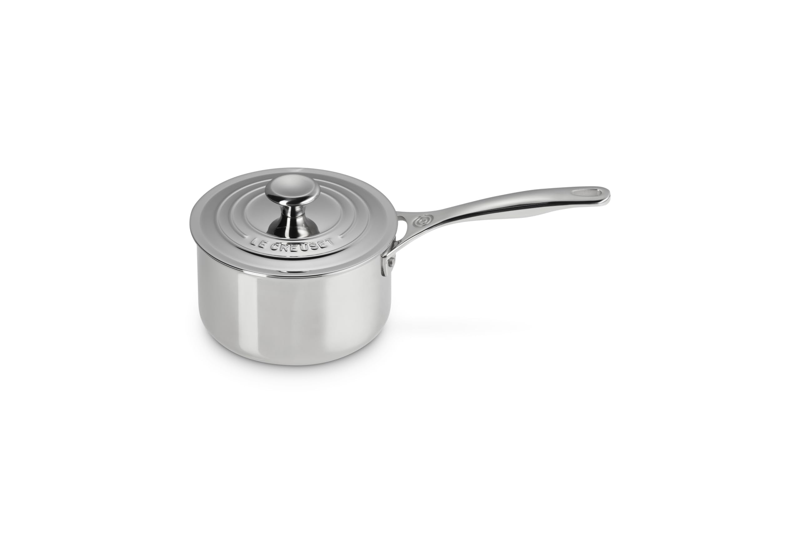 Le Creuset Tri-Ply Stainless Steel 2 Quart Saucepan