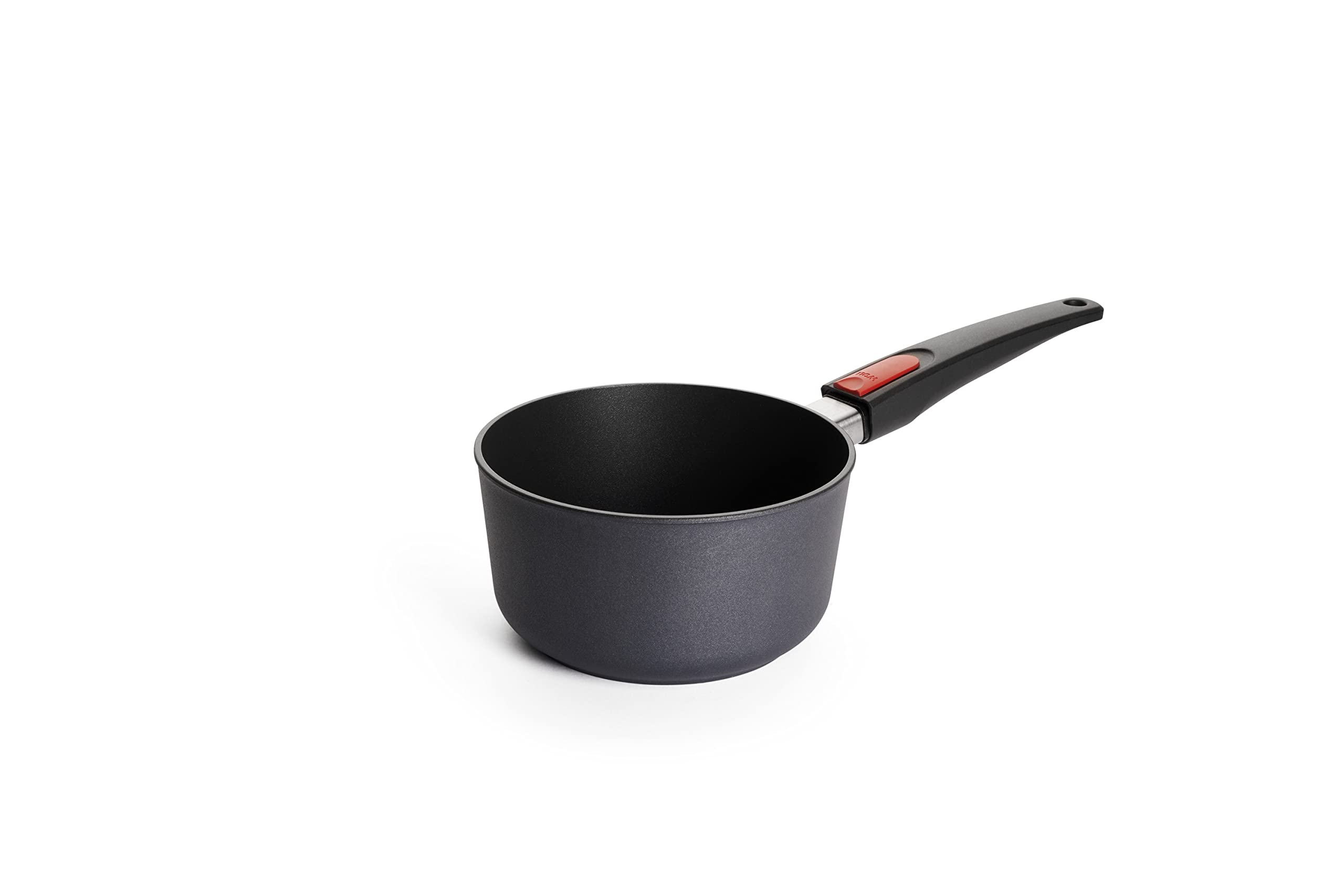Woll Diamond Lite 18cm Saucepan 1918DPS, Diecast aluminium, Black