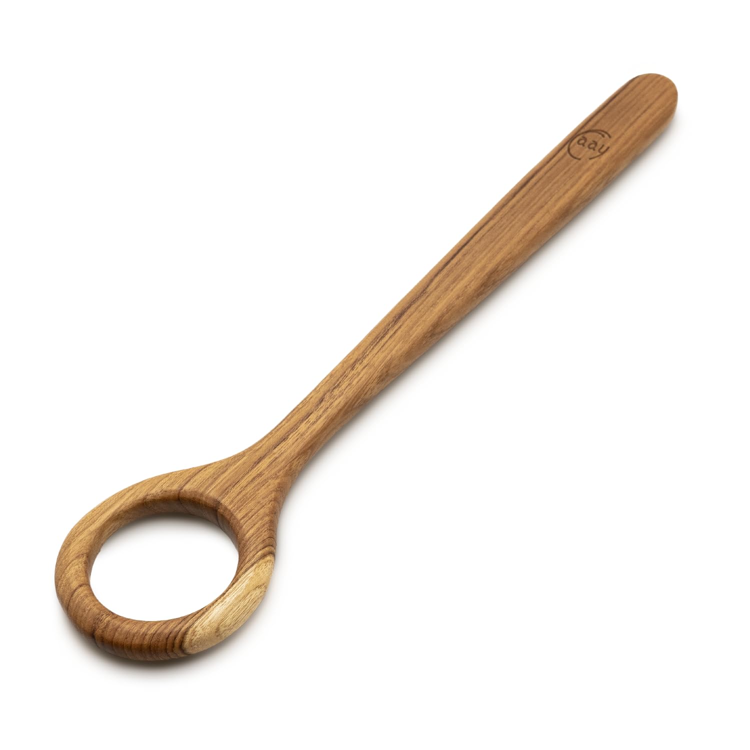 FAAY 13 Dough Whisk, 100% Healthy Teak Kitchen Utensils for Bread Mixing, Sourdough, Batter Preparation, Baking, and Cooking Too