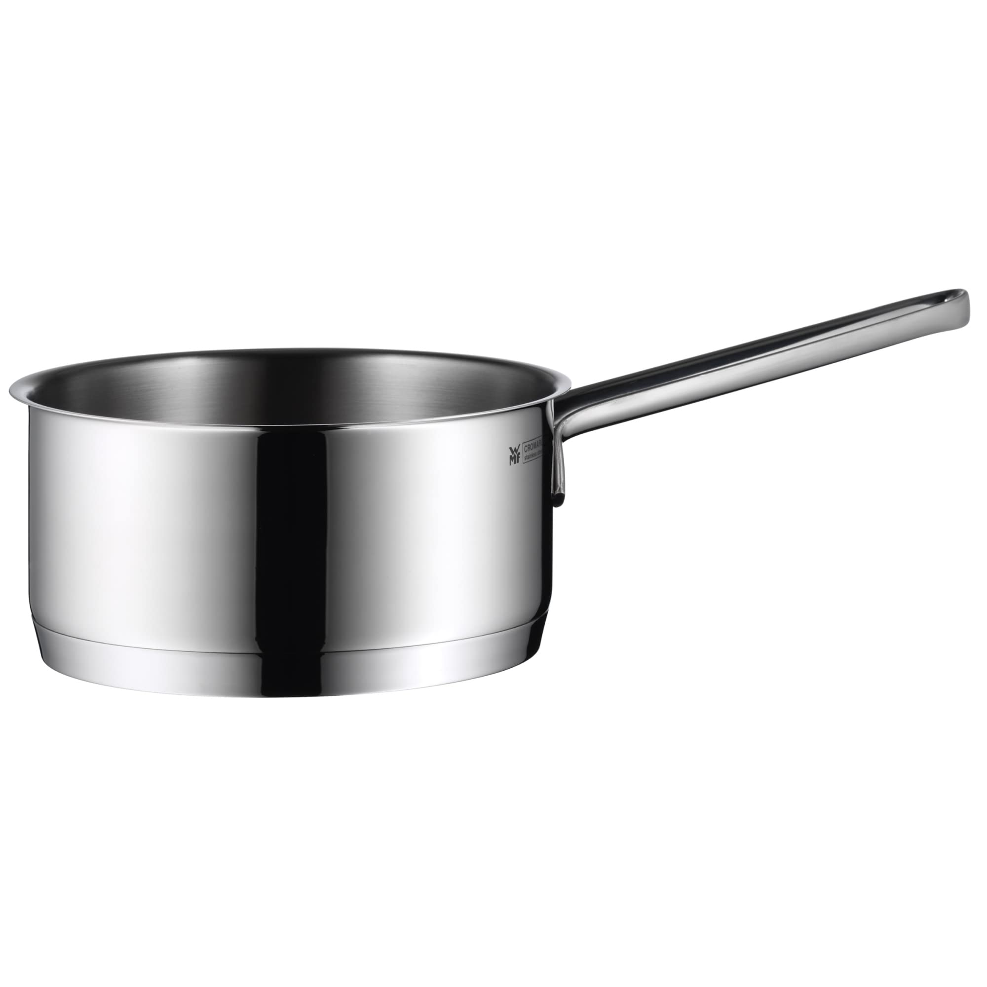 WMF Pot Set 4-Piece, Induction-Suitable, Polished Stainless Steel, Silver, 52.7 x 28.8 x 21.8 cm, Model 723046
