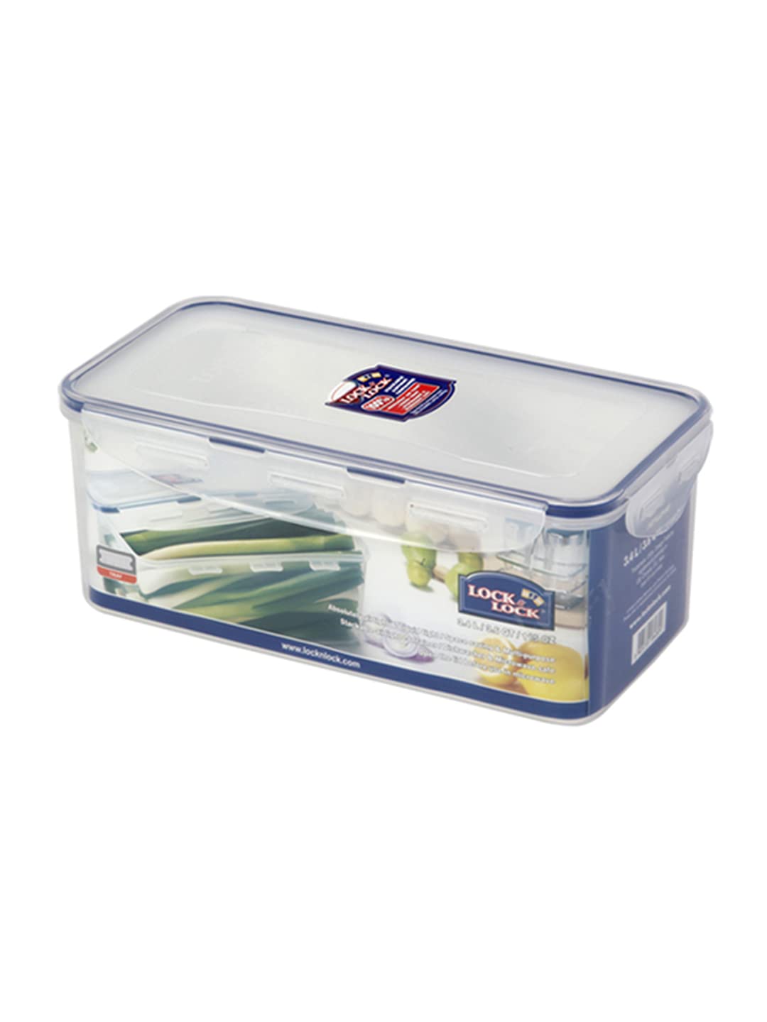 Lock & Lock Airtight Rectangular Food Storage Container With Drain Tray 14-Cup, 115-Fluid Ounces
