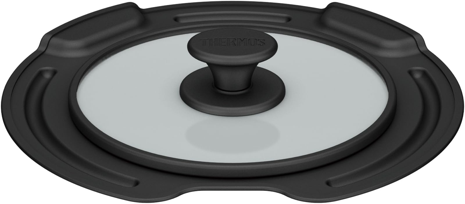 Thermos KLJ018 BK Lid for Pot with Handle Removal, Black