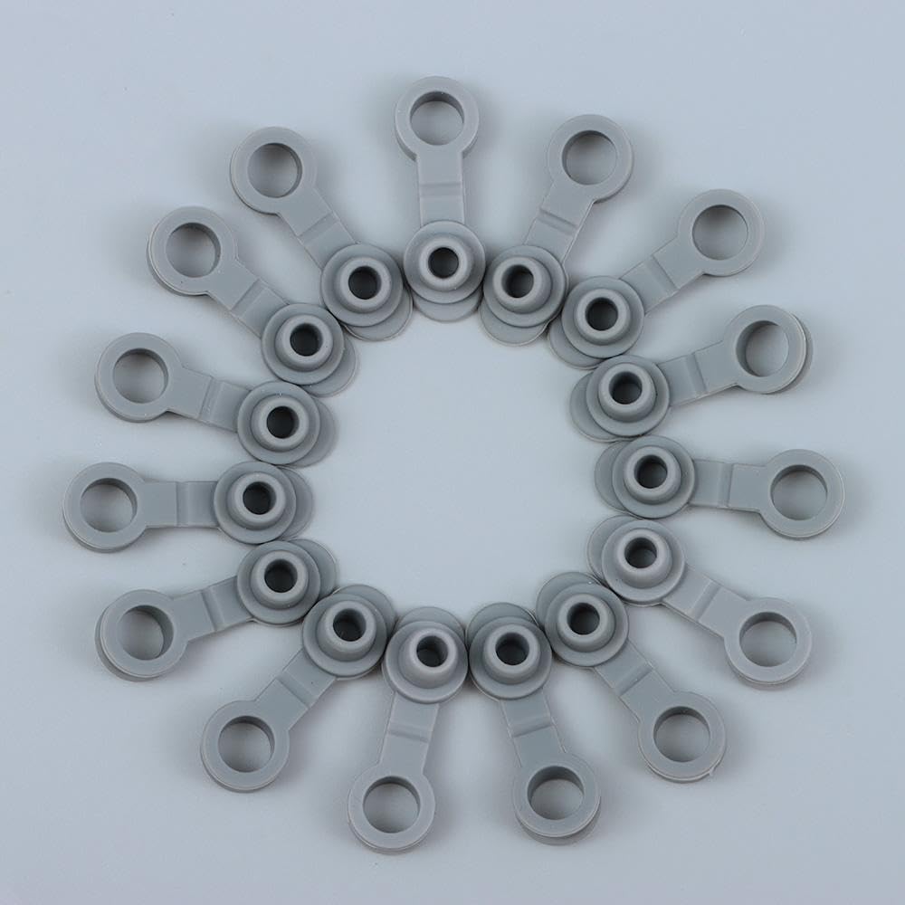 50Pcs Universal Silicone Sealing Bottle Straw Hole Grommets Stopper Lids Straw Plug Replacement For 20/30Oz Cup