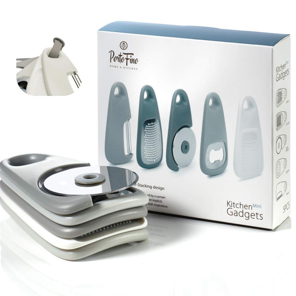 Kitchen Gadgets Set - Space Saving Kitchen Gadgets - Camper Gifts - Rv Gifts - 5 Piece Kitchen Gadgets And Tools - Rv Kitchen Ac