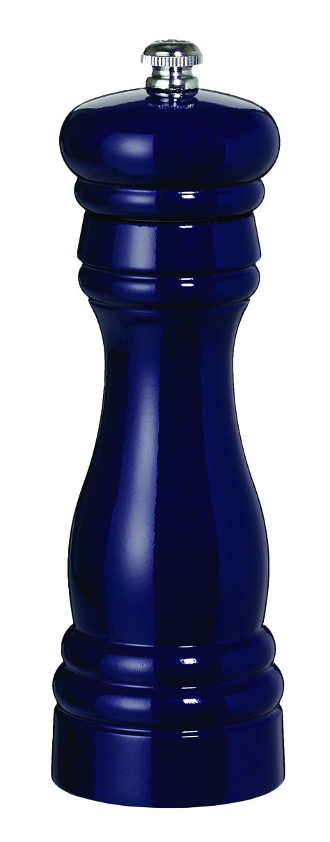 Fletchers' Mill Federal Salt Mill, Cobalt - 6 Inch, Adjustable Coarseness Fine To Coarse, Made In U.S.A.