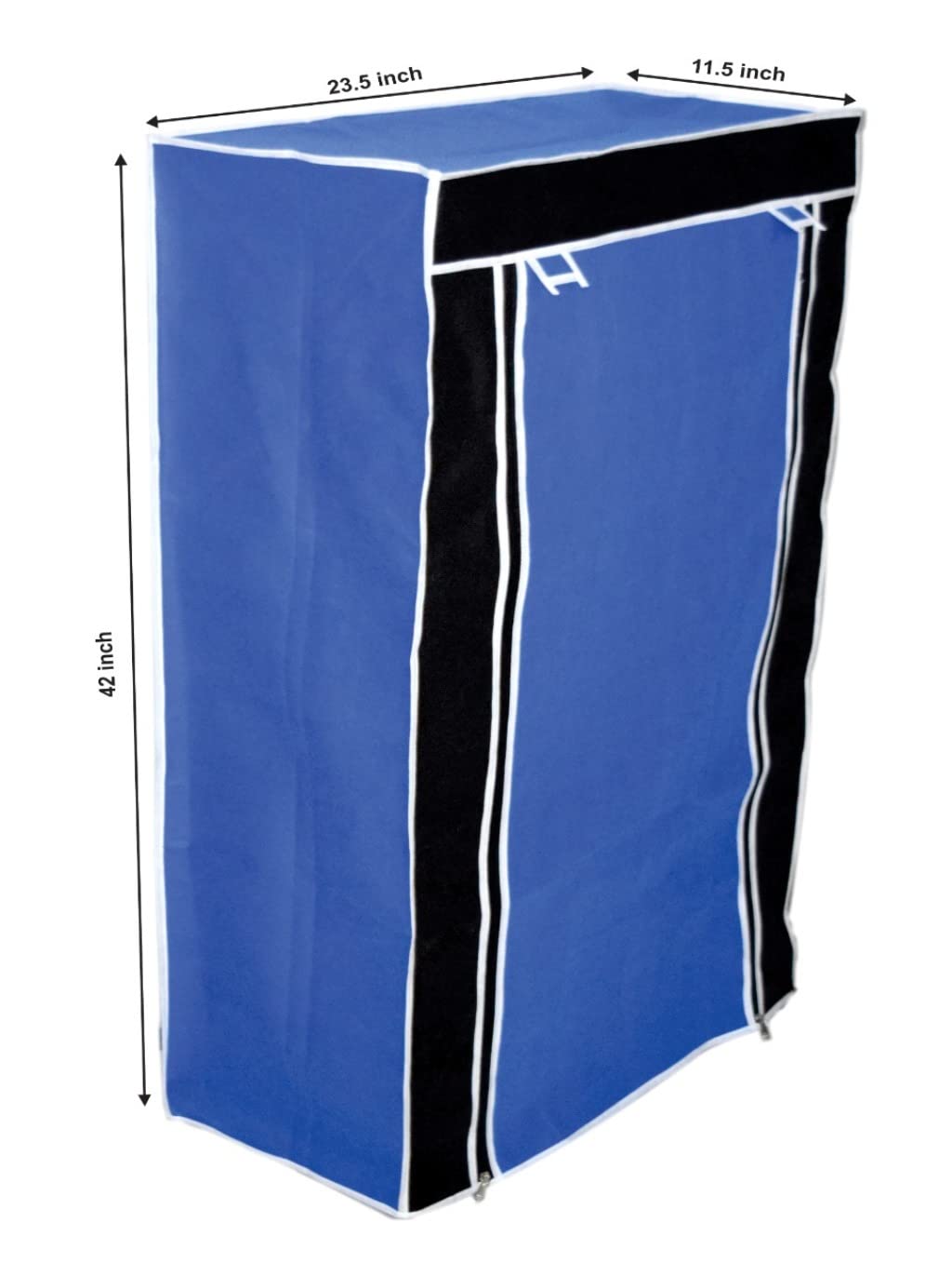 Eemway Fabric Cover/Outer Cover Of Shoestand Size-L24Xb12Xh42 Inches (Compatible For 6Layer Shoerack) (Black)