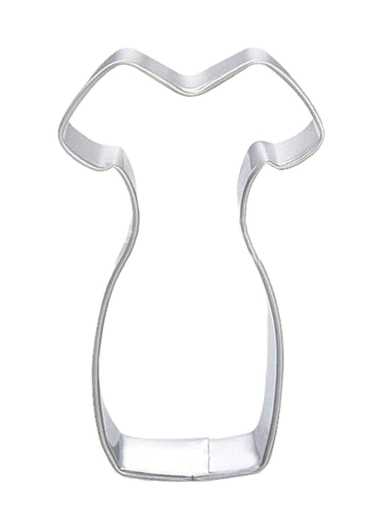 Zdywy Cheongsam Dress Skirt Shaped Cookie Cutter