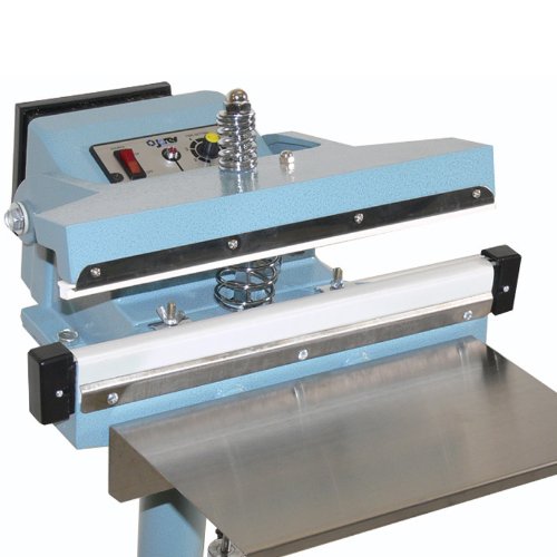 Jorestech 14''/350Mm Foot Pedal Impulse Sealer With 5Mm Seal Heavy Duty Housing And Copper Transformer 110 Volt With Repair Kit