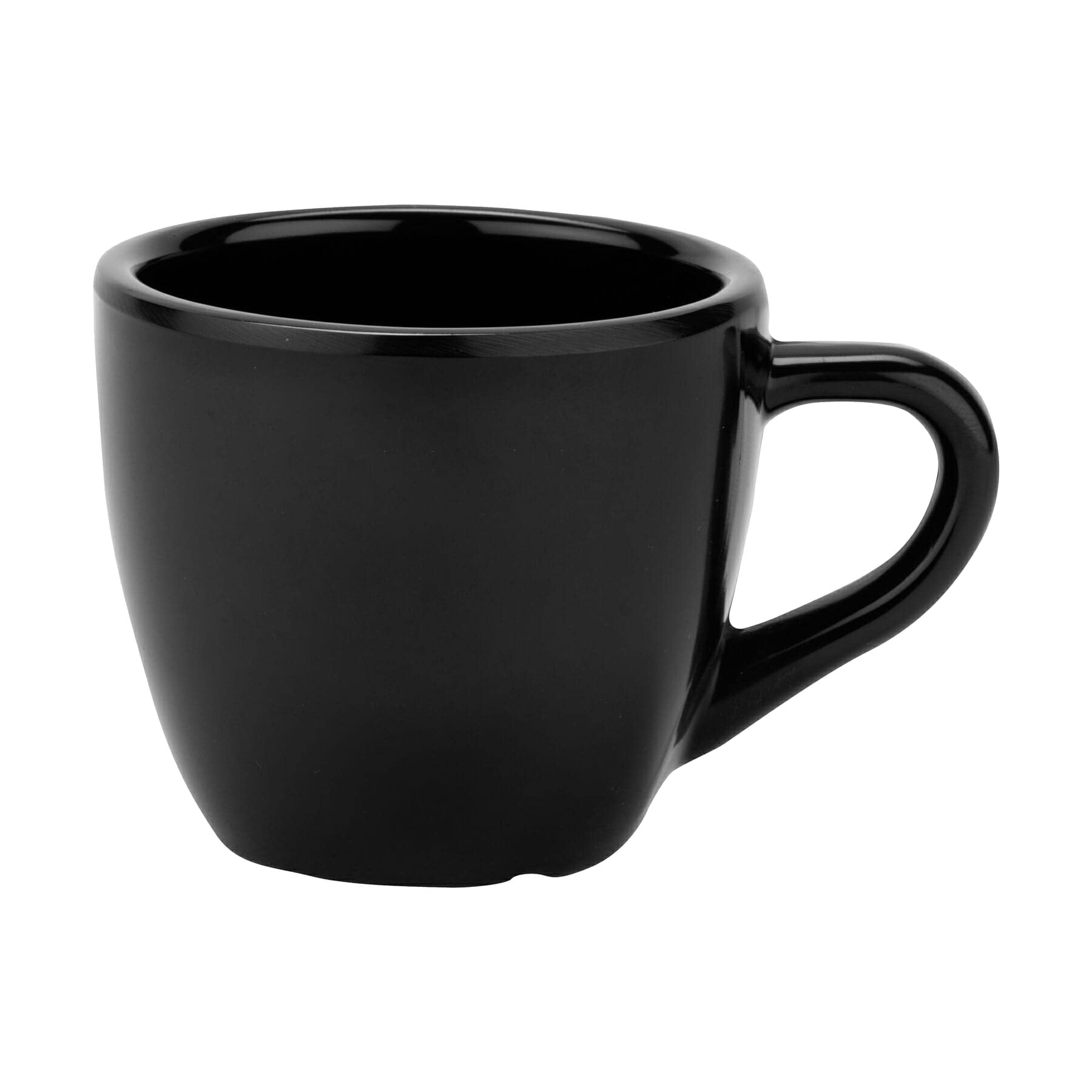 G.E.T. C-1004-Bk-Ec Melamine Espresso Cup, 3 Ounce, Black (Set Of 4)