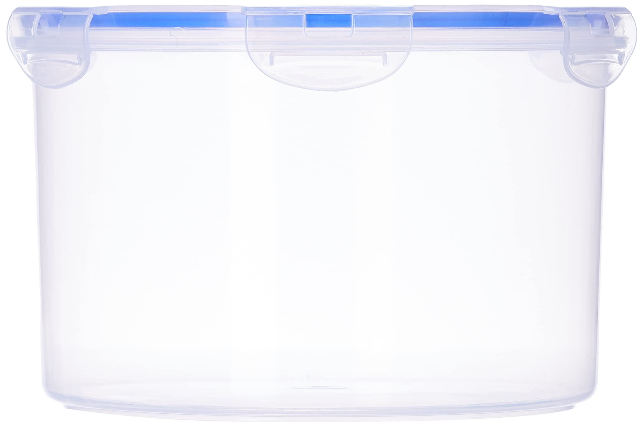 Aristo Lock & Fresh 1020 Plastic Storage Container For Storing Grains, Pulses, Rice, Wheat Etc - 3800 Ml, Transparent Clear, Lar