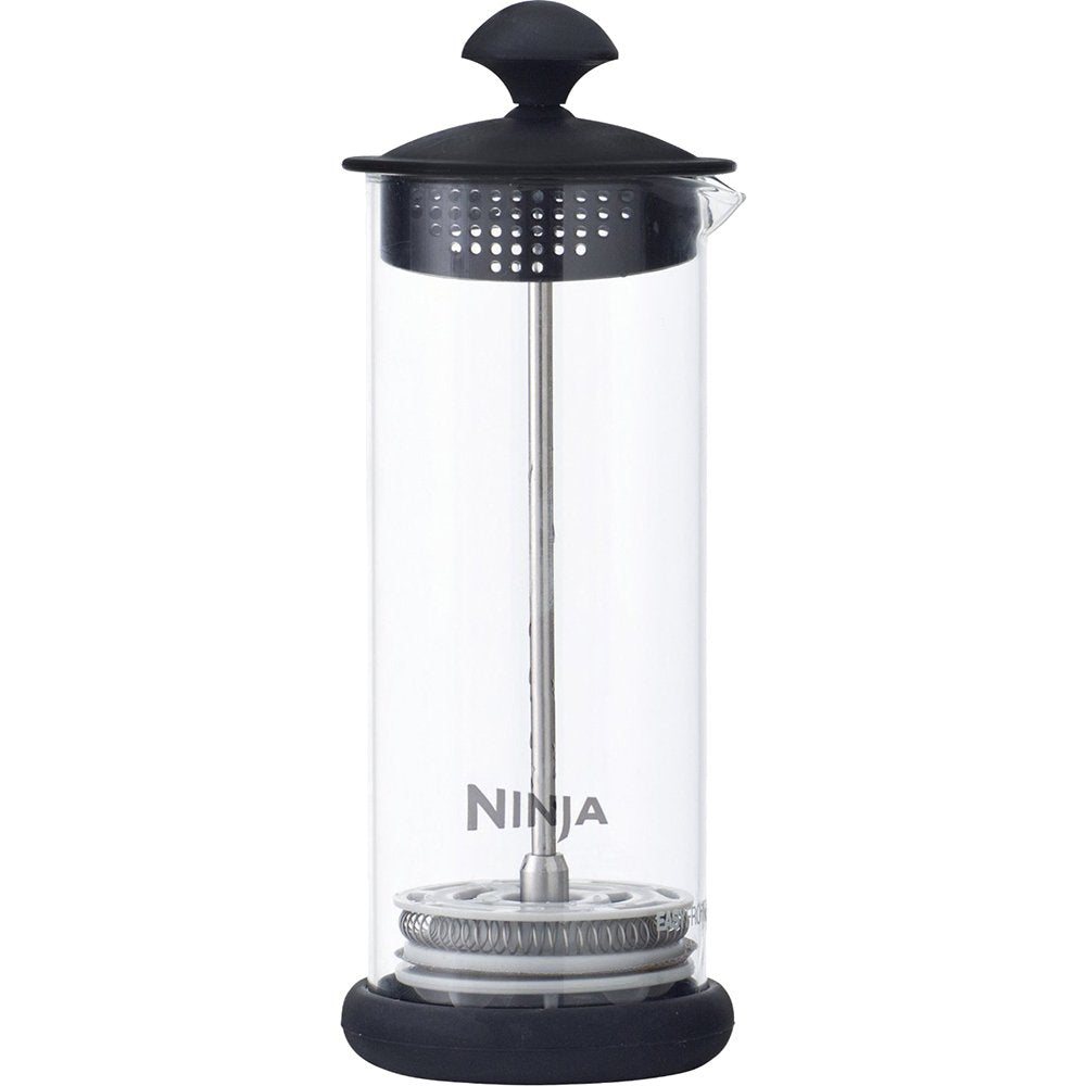 Ninja Coffee Bar Easy Milk Frother With Press Froth Technology, 5 Oz. Clear/Black
