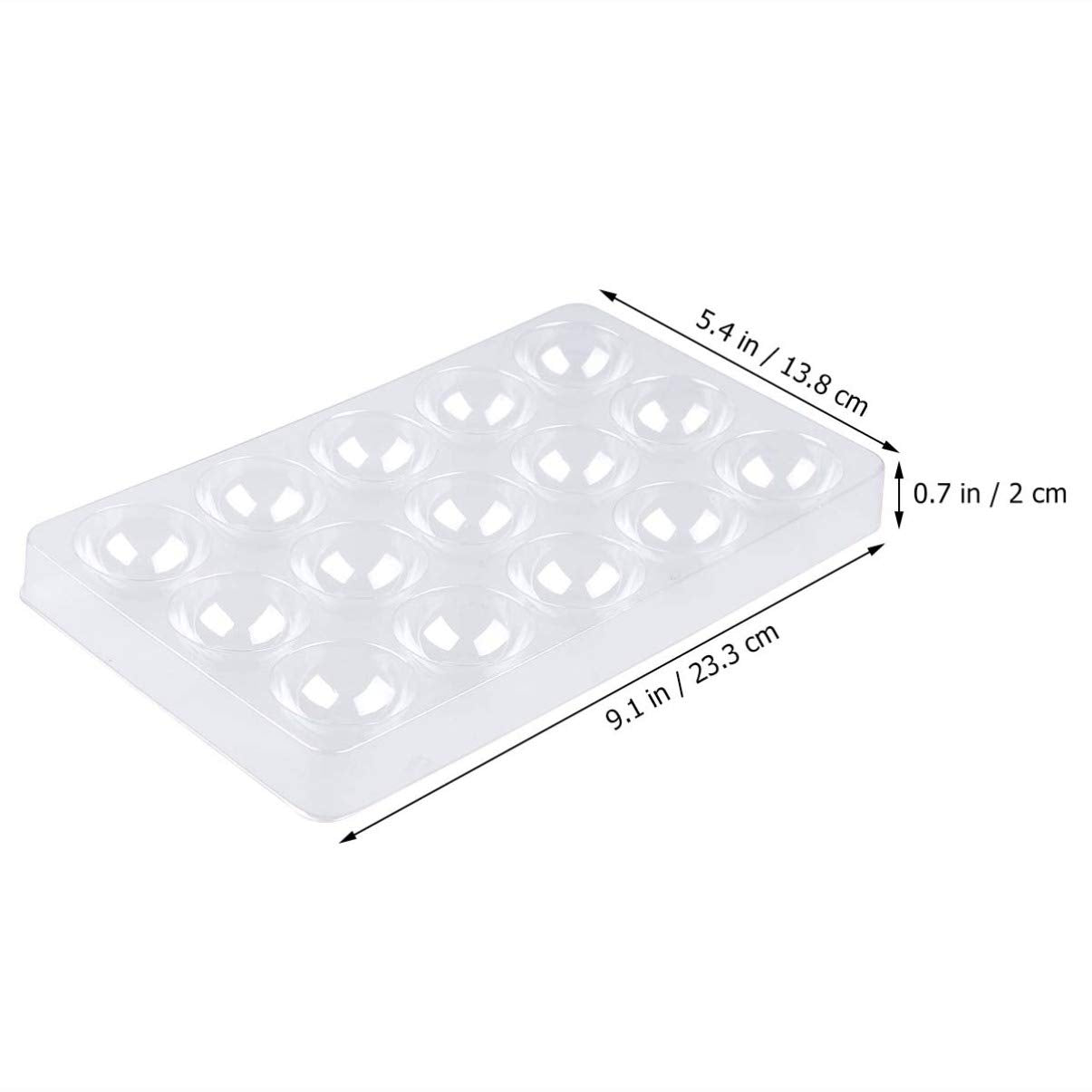 Hemoton 4Pcs Sugar Flower Drying Mold Fondant Shaping Tray Plastic Cake Decoration Baking Tools For Sugarcraft, Gum, Chocolate,