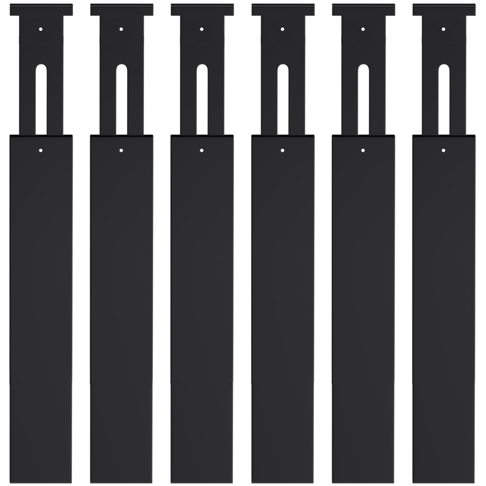 Ryqtop Bamboo Drawer Dividers,17-22'' Adjustable Kitchen Drawer Organizer for Clothes,6 Pack Expandable Drawer Organization Sepa