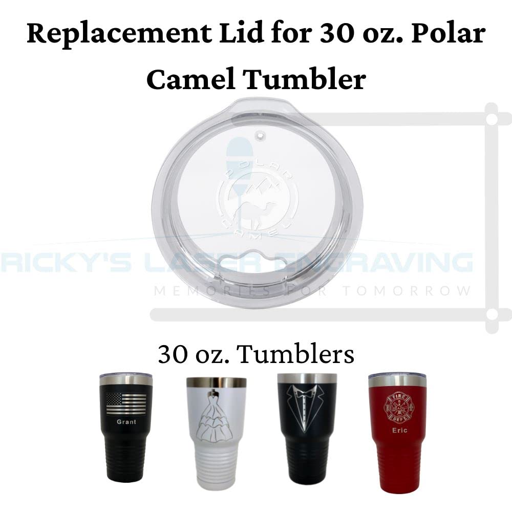 Polar Camel Replacement Lid (30 Oz, Replacement Lid (2-Pack))