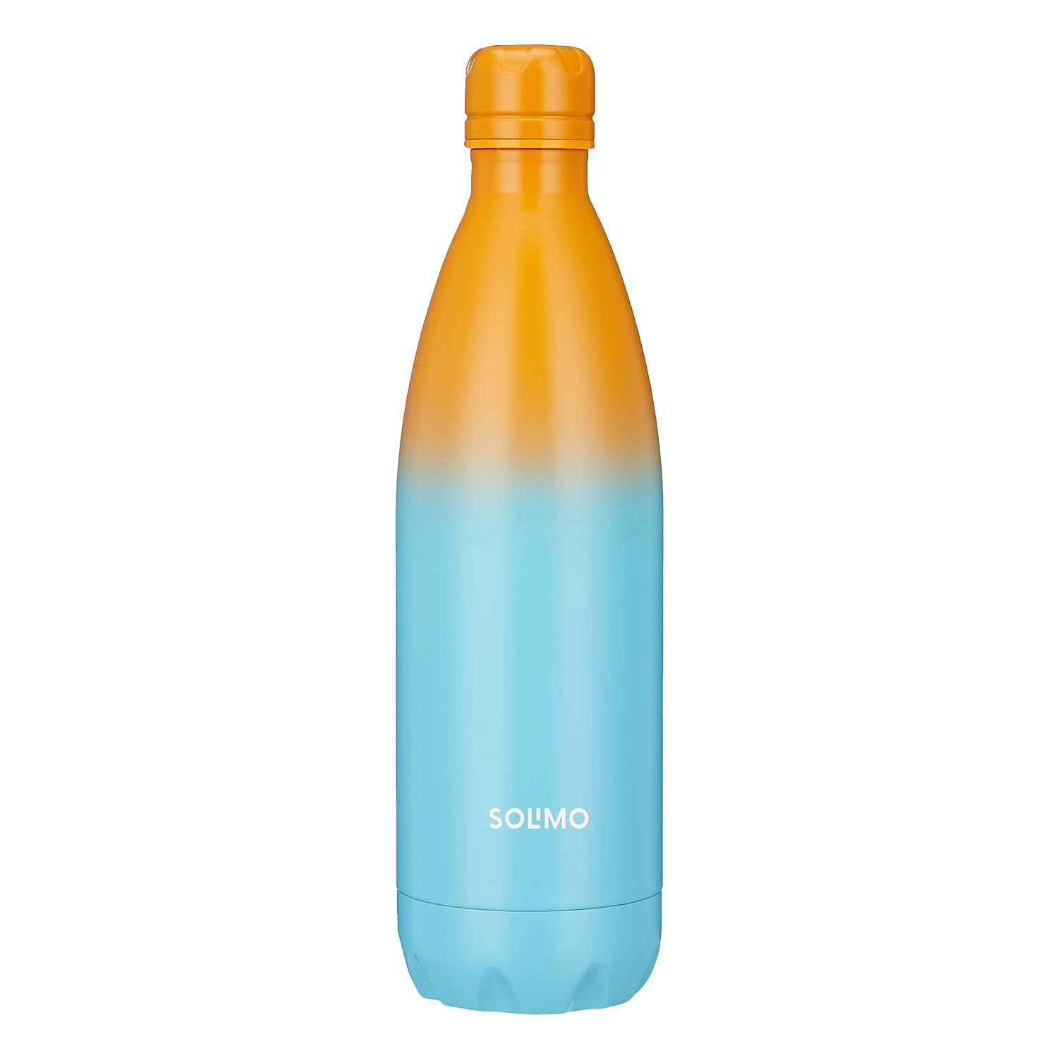 Amazon Brand  Solimo Stainless Steel Insulated Cola Dual Colour Bottle (1000Ml) | Superior Durability | 100% FoodSafe | Leak P