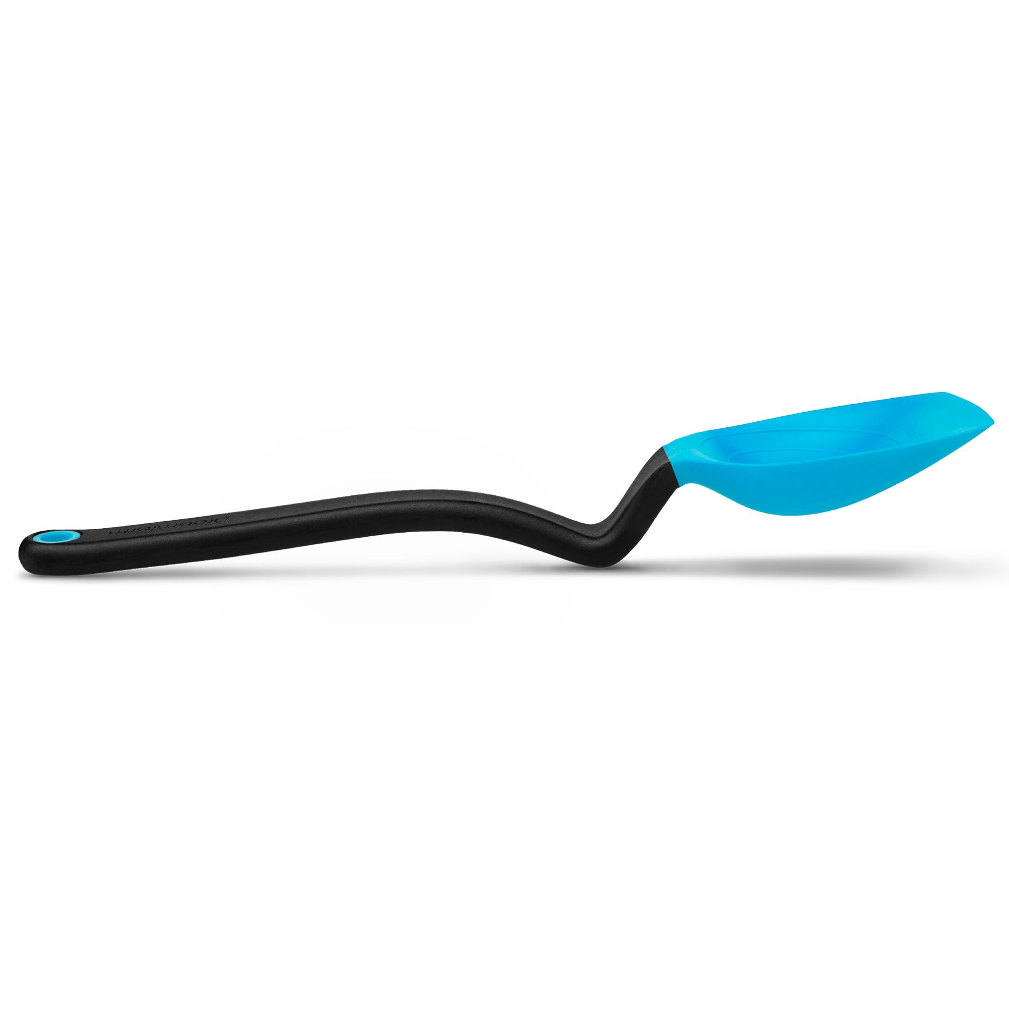 Dreamfarm Supoon  Non-Stick Silicone Sit Up Scraping  Cooking Spoon With Measuring Lines  Dreamfarm Blue