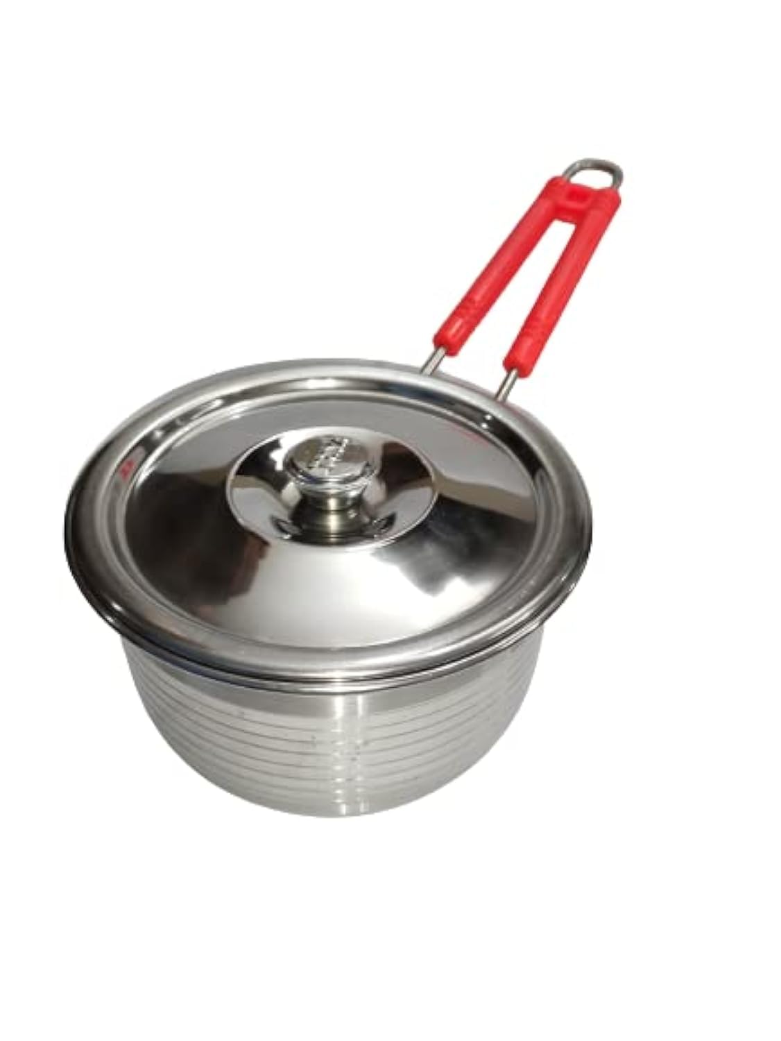 Naayagi  Stainless Steel Made Sauce Pan, Tea, Milk Boiler  2 + Litre (Approx) With Silcon Handle