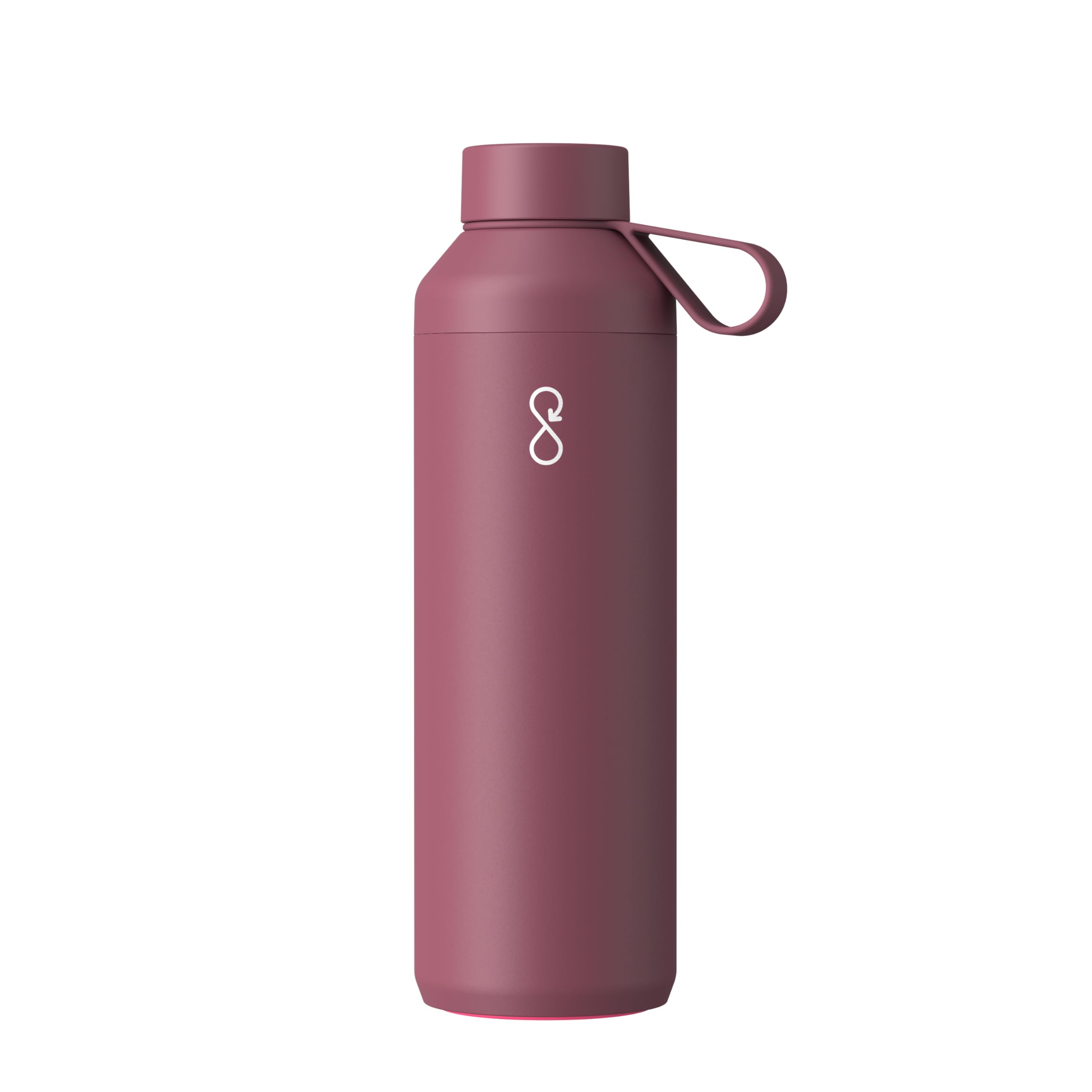 Ocean Bottle Peak 24oz LeakProof Steel Water Bottle (Maroon Dusk)