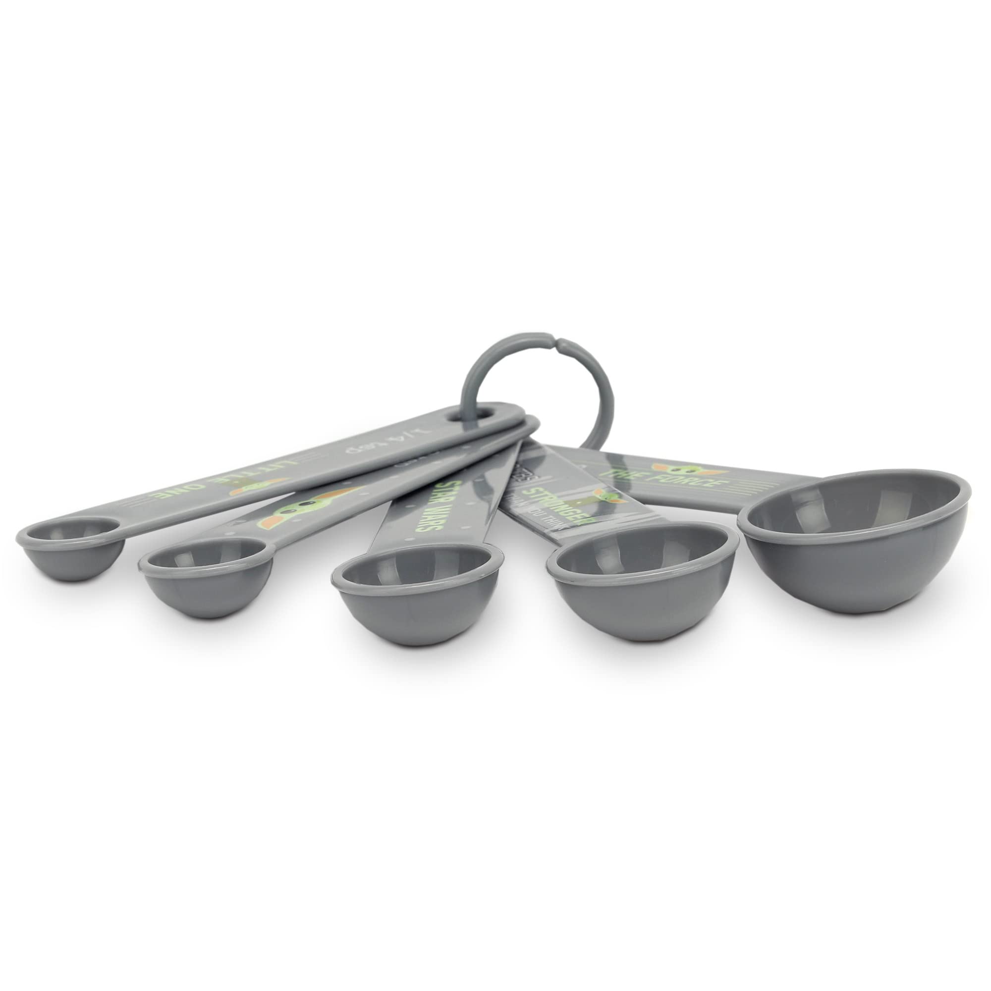 Disney Star Wars The Mandalorian Measuring Spoons - Adorable Baby Yoda Measuring Spoons For Kitchen