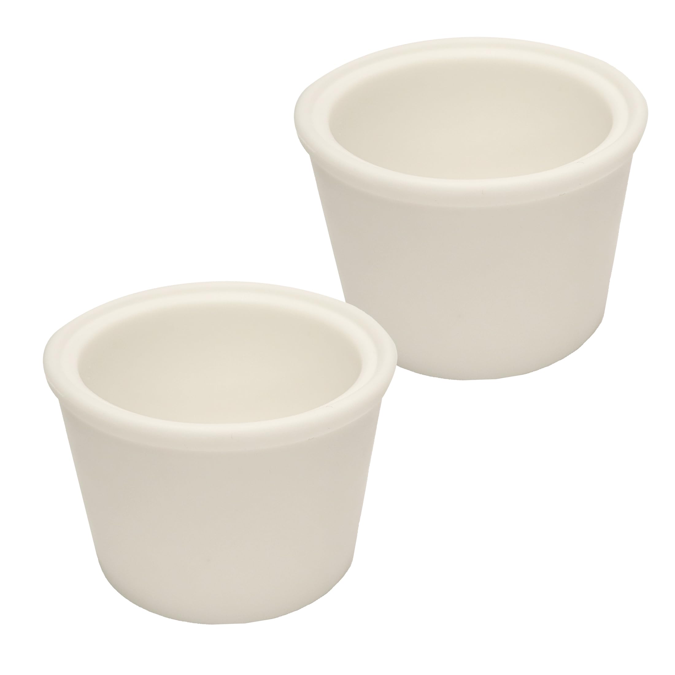Home Brew Ohio Medium Carboy Bungs Set of 2 - Drilled Rubber - White - Model 12000