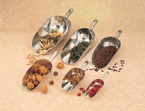 American Metalcraft, Inc. American Metalcraft Asc24 Scoops, 10.55'' Length X 3.9'' Width, Silver
