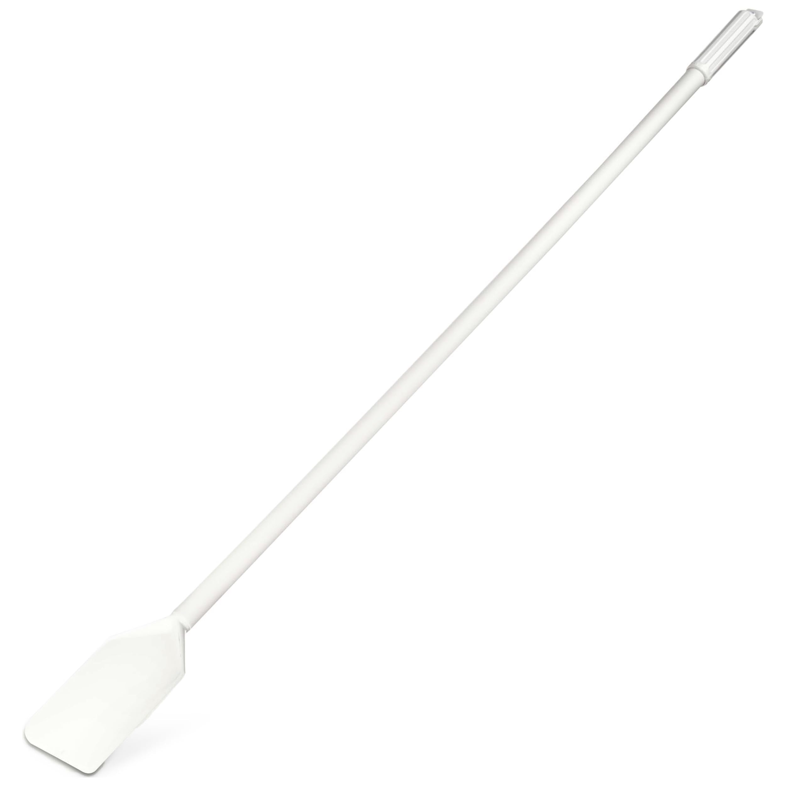 SPARTA Nylon Paddle Mixing Scraper, Food Safe, Waterproof with Long Handle for Large Batch Cooking and Cleaning, 48 Inches, Whit