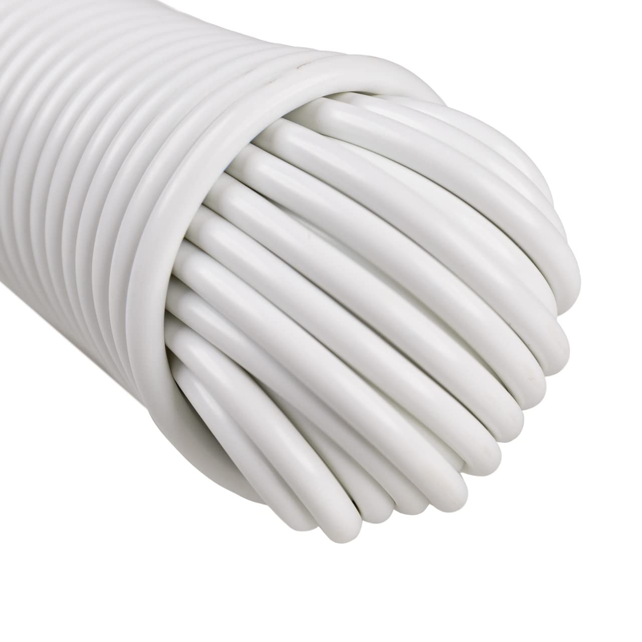 West Coast Paracords Plastic Coated Clothesline - Synthetic Fiber Core - All Purpose Laundry Line Dryer Rope - Strong And Durabl