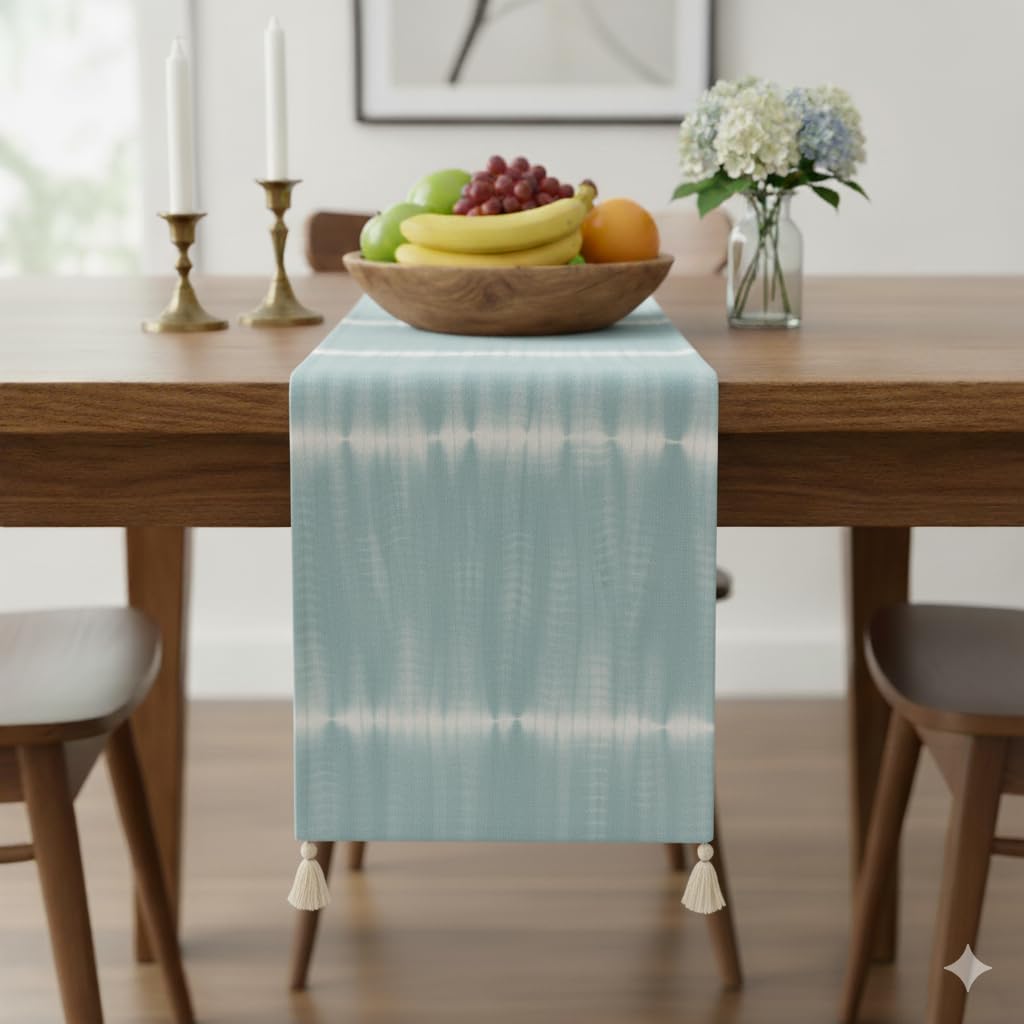 Folkulture Table Runner for 8 Seater Dining Table, Dining Table Cloth