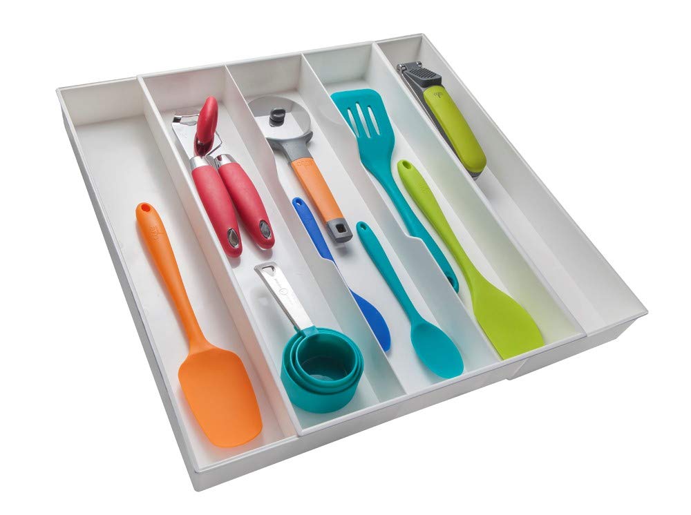 Dial Industries 2544 Expand-A-Drawer Utensil Organizer Tray, Large Utensils