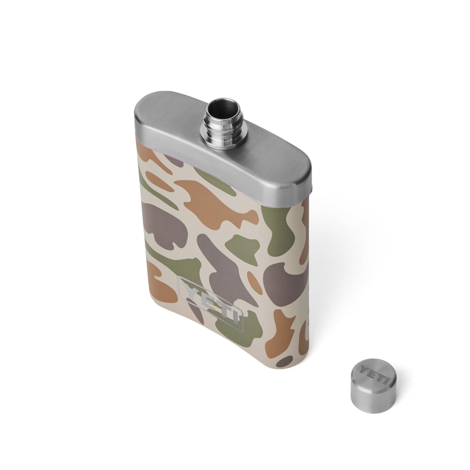 Yeti 7 Oz Flask And Funnel, Tan Camo