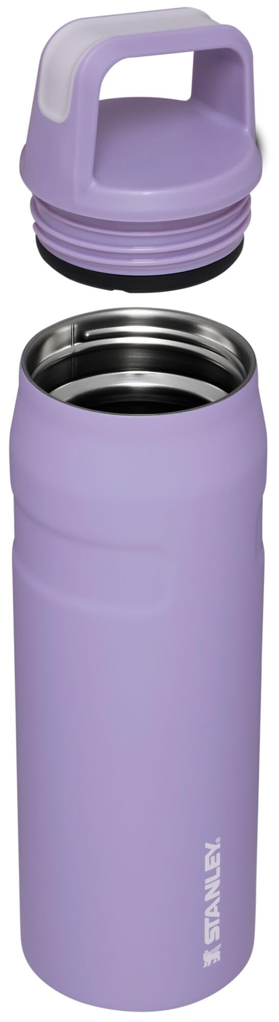 Stanley Iceflow Cap And Carry+ Water Bottle 24 Oz | Wide Mouth Twist Lid | Lightweight & Leakproof For Travel & Gym | Insulated