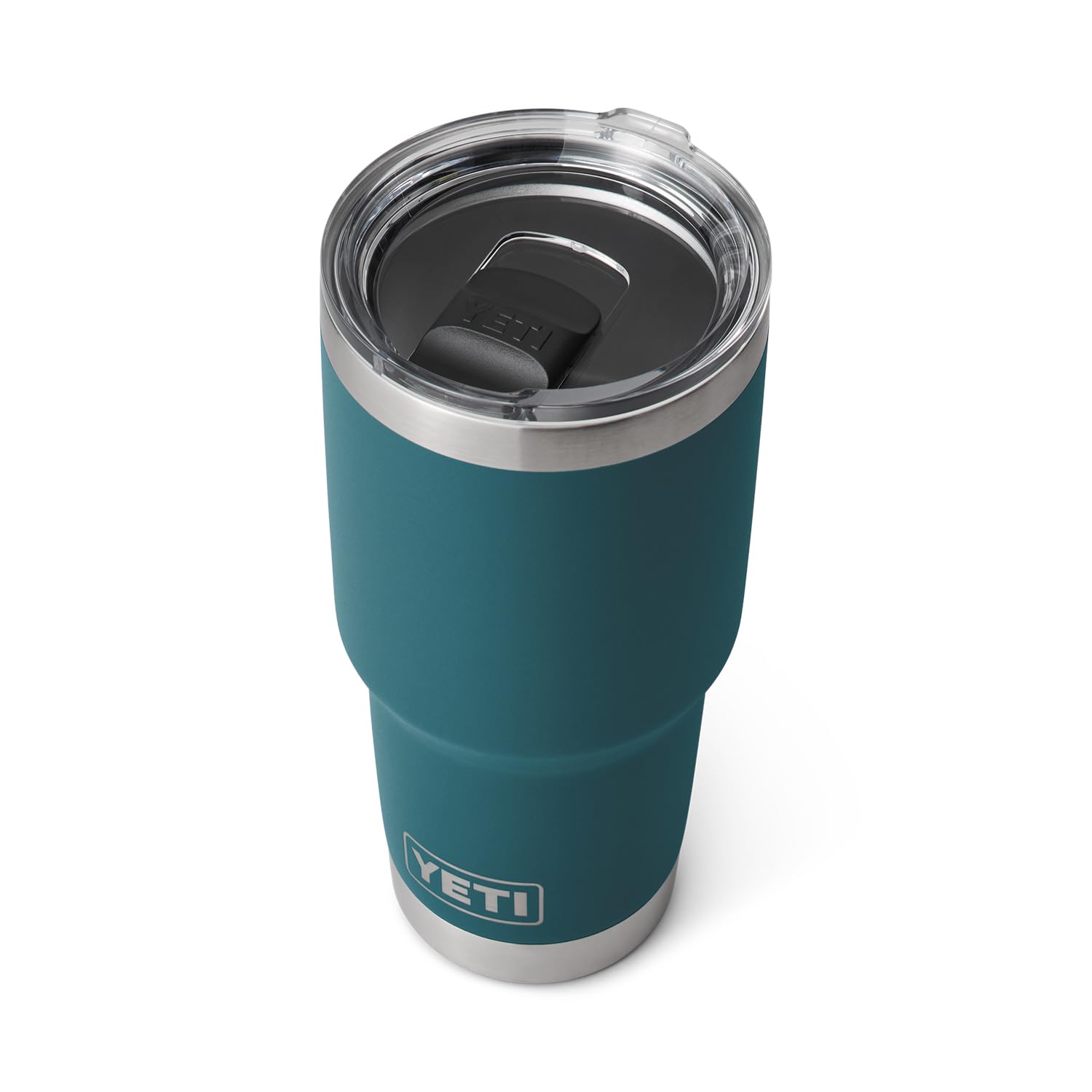 Yeti Rambler 30 Oz Tumbler, Stainless Steel, Vacuum Insulated With Magslider Lid, Agave Teal