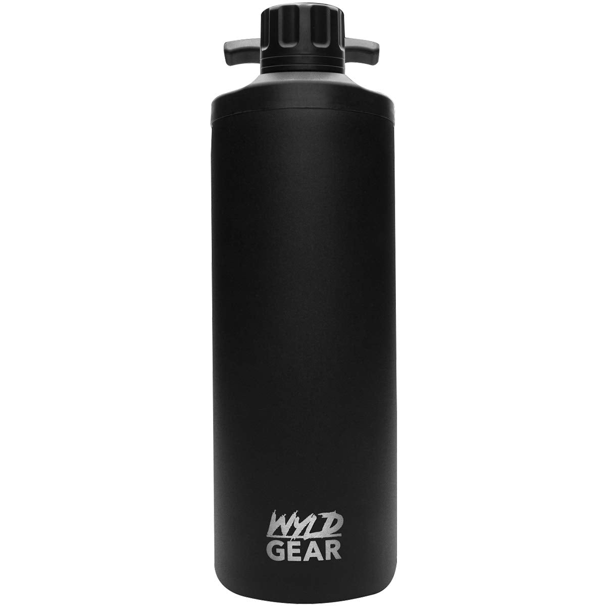 Wyld Gear Mag Series - Stainless Steel Water Bottle With Magnetic Cap - 18Oz Black
