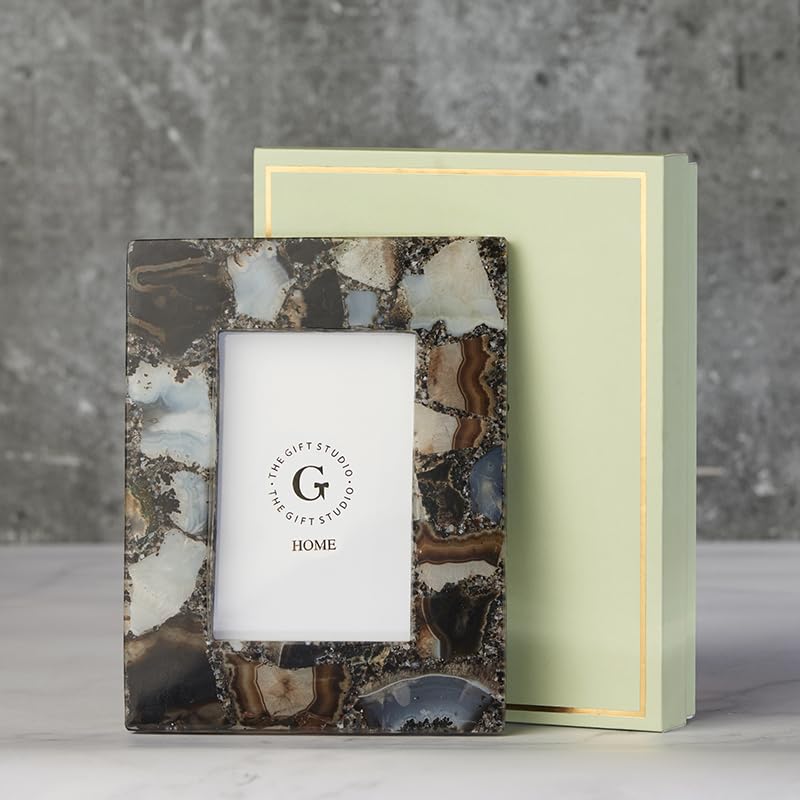 Photo Frame Grey Agate