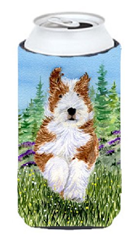Bearded Collie  Tall Boy Beverage Insulator Beverage Insulator Hugger