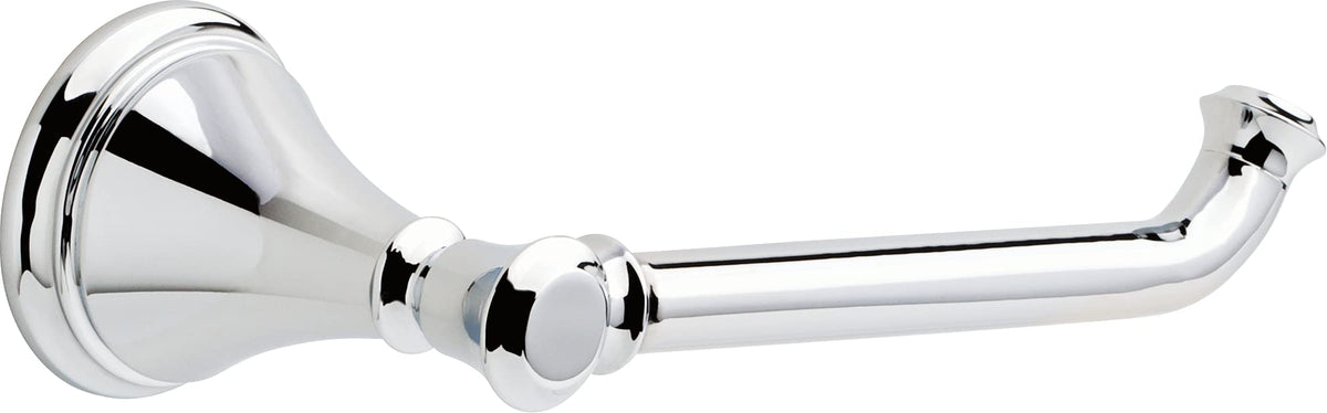 Delta Faucet Rubber Limited 79750 Cassidy Wall Mount Single Post Toilet Paper Holder Bath Hardware Accessory In Polished Chrome