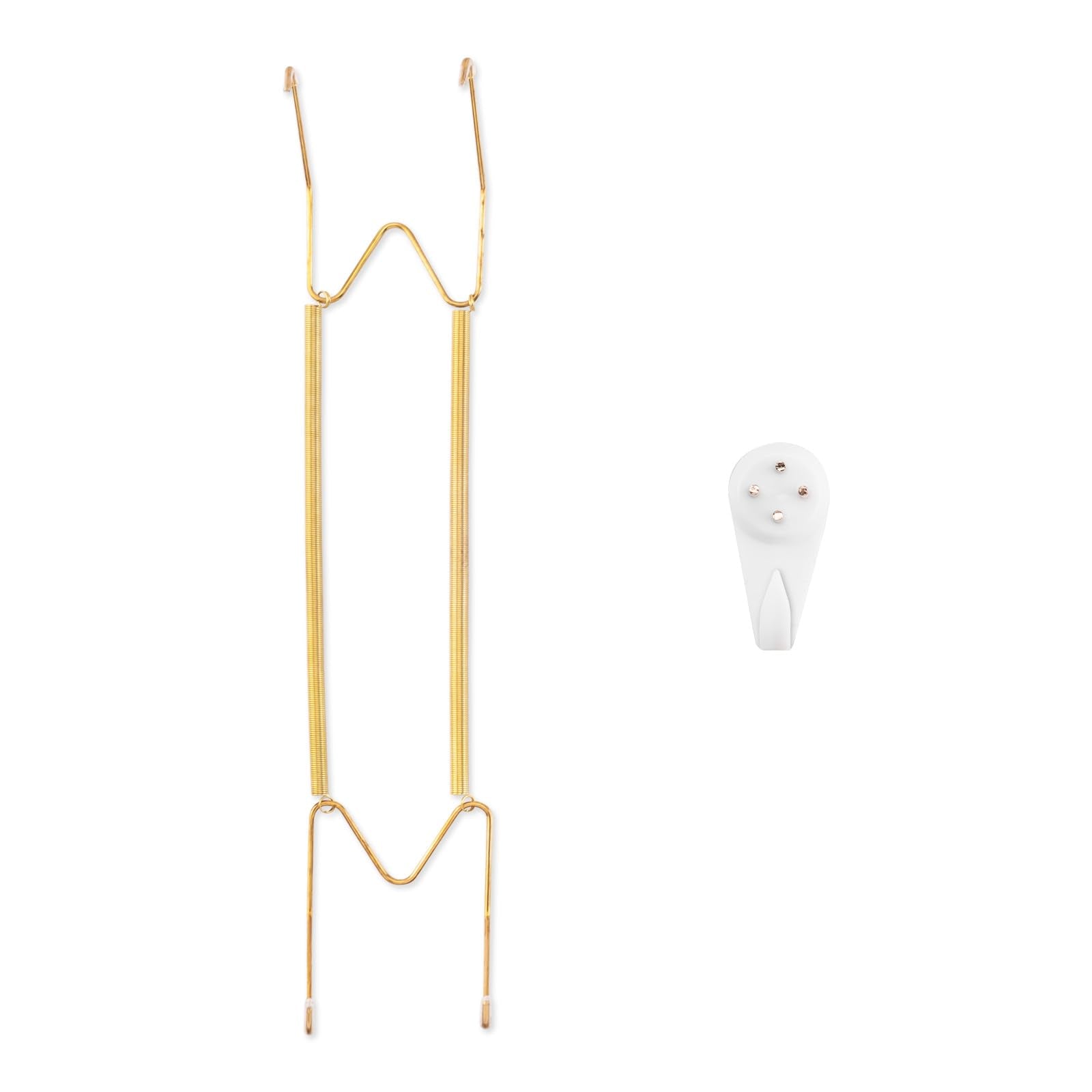 Bilillo Plate Hangers for The Wall, Suitable for 11-20 inch Decorative Plate, Stainless Steel Invisible Heavy Duty Wire Plate Ho
