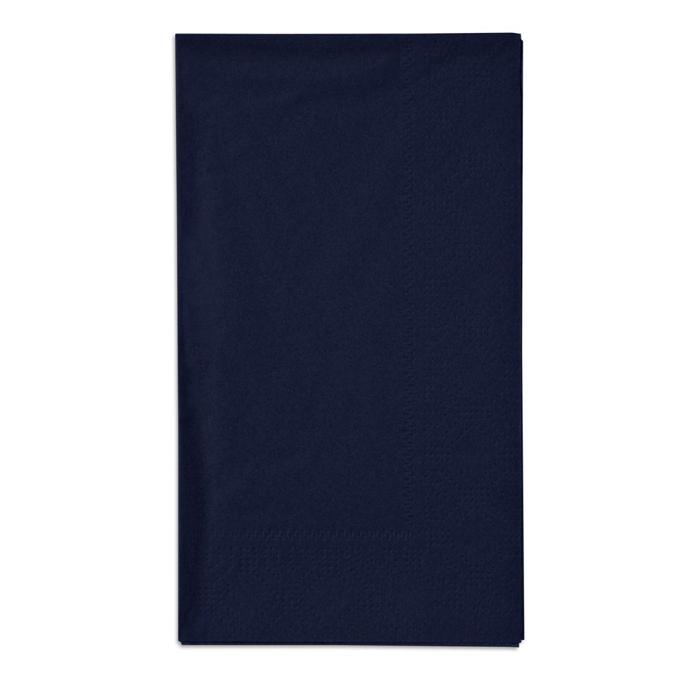 Creative Converting Touch Of Color 2-Ply 50 Count Paper Dinner Napkins, Navy
