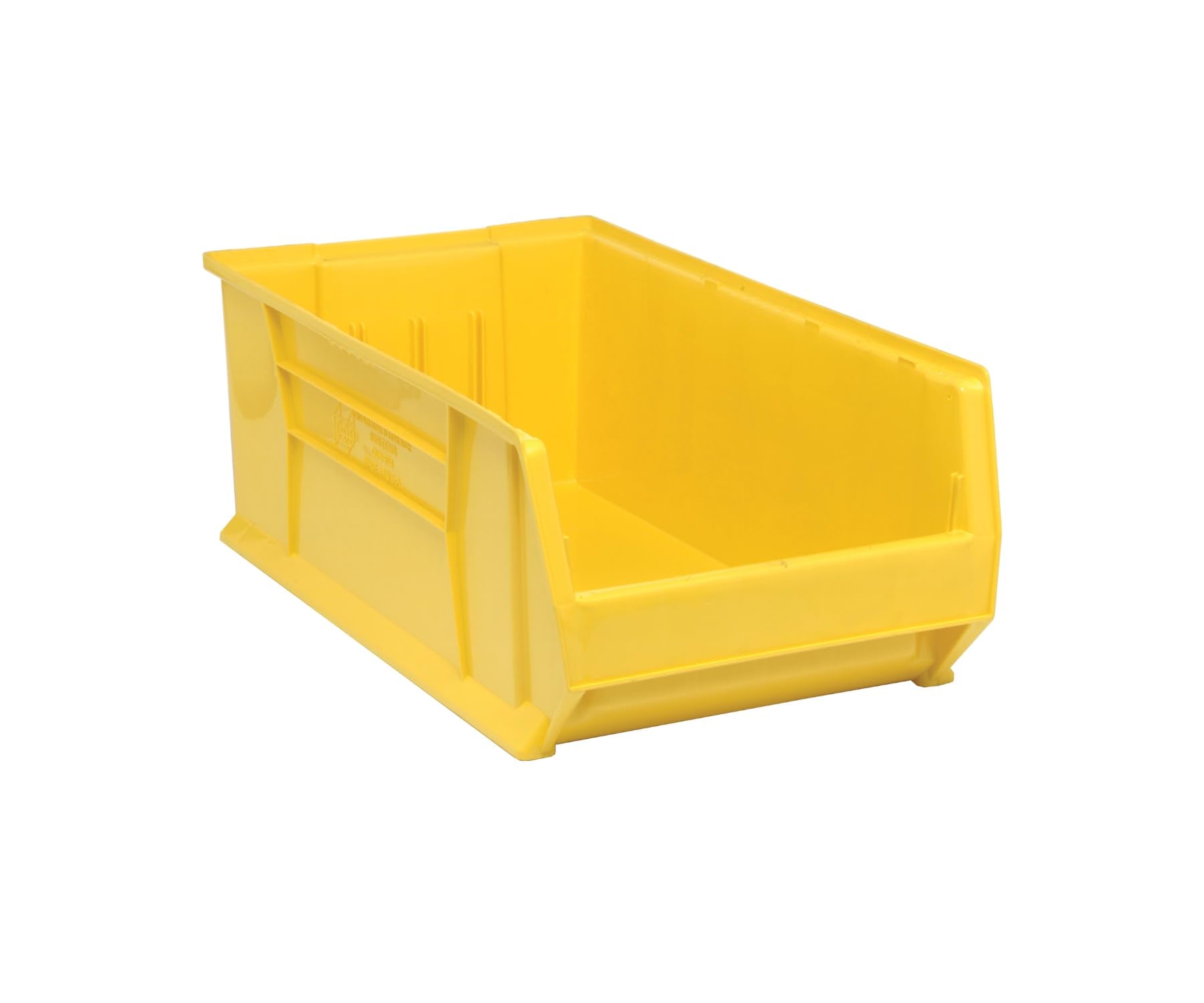 Hulk 30 Container, 29-7/8L X 16-1/2W X 11H, Stackable, Polypropylene, Yellow, Made In Usa