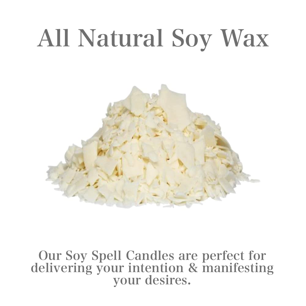 Love & Attraction 7 Day Soy Spell Candle by Art of the Root | Handmade, Natural Soy Wax | Wiccan, Pagan, Conjure & Magick | Rela