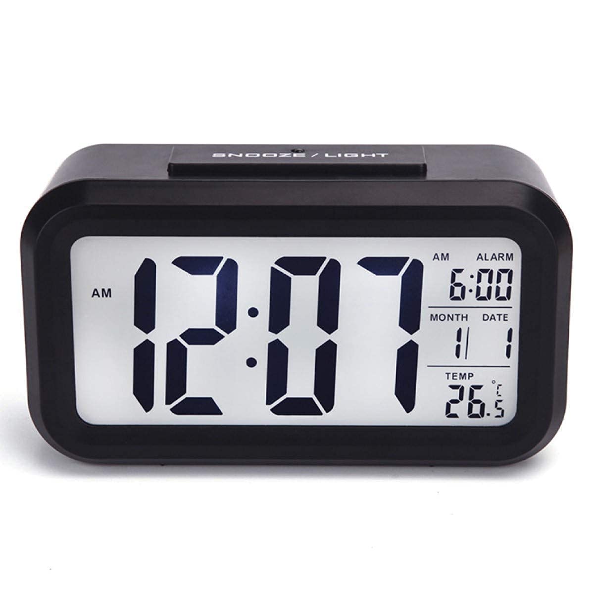 Rlybl Alarm Clock Digital That Show Temperature, Date And Loud Sound Alarm (Digital Led)
