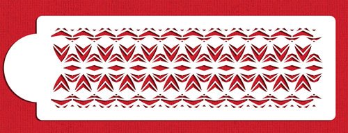 Aztec Border Cake Stencil By Designer Stencils