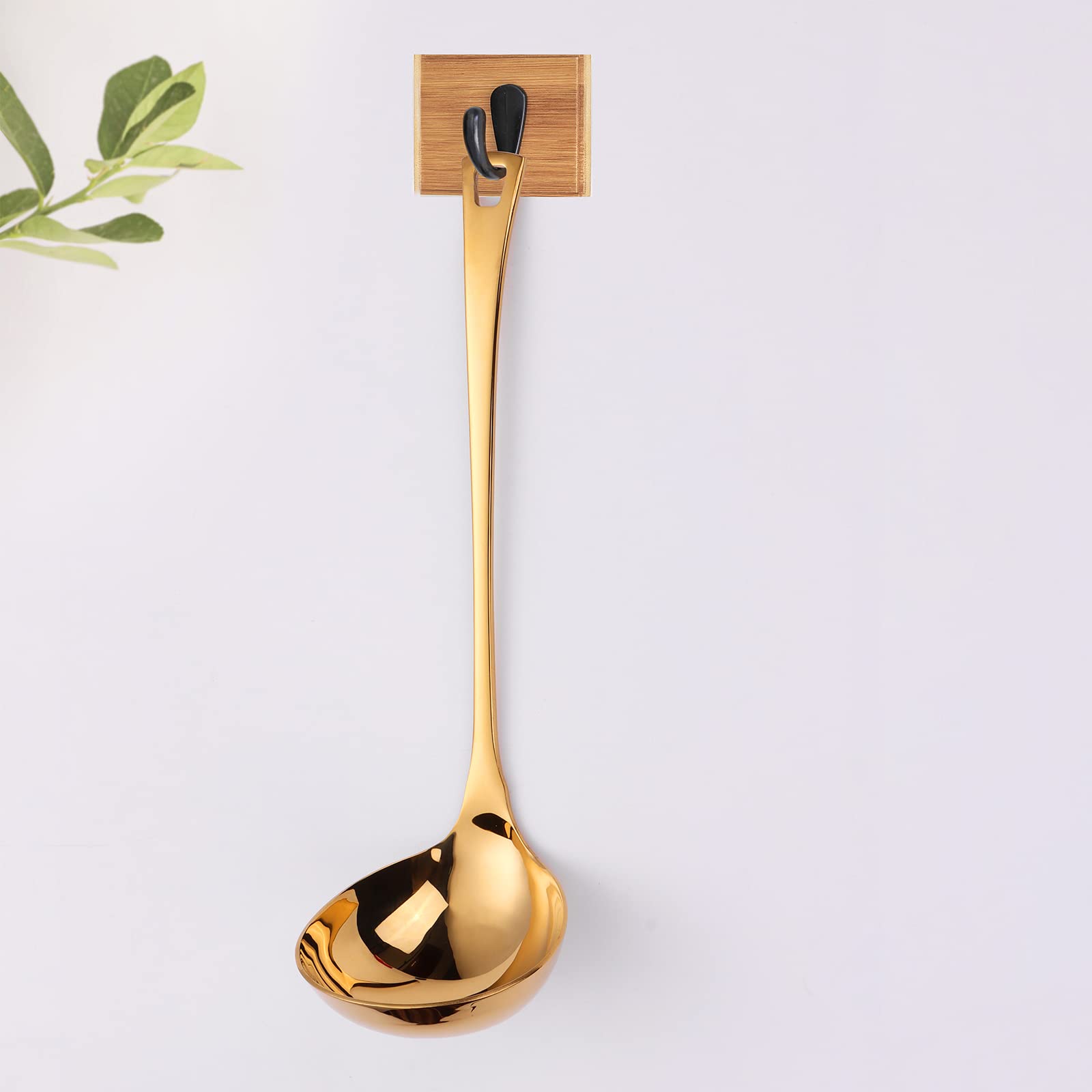 Mafier 4 Oz. High Grade Kitchen Ladle Heavy Duty Soup Ladle 11 Inch Stainless Steel Cooking Ladle Kitchen Accessories For Stirri