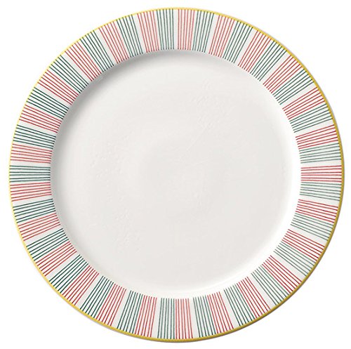 Rigatoni 13147002 10.6 inches (27 cm) Plate [D-27 H-2.4 cm]