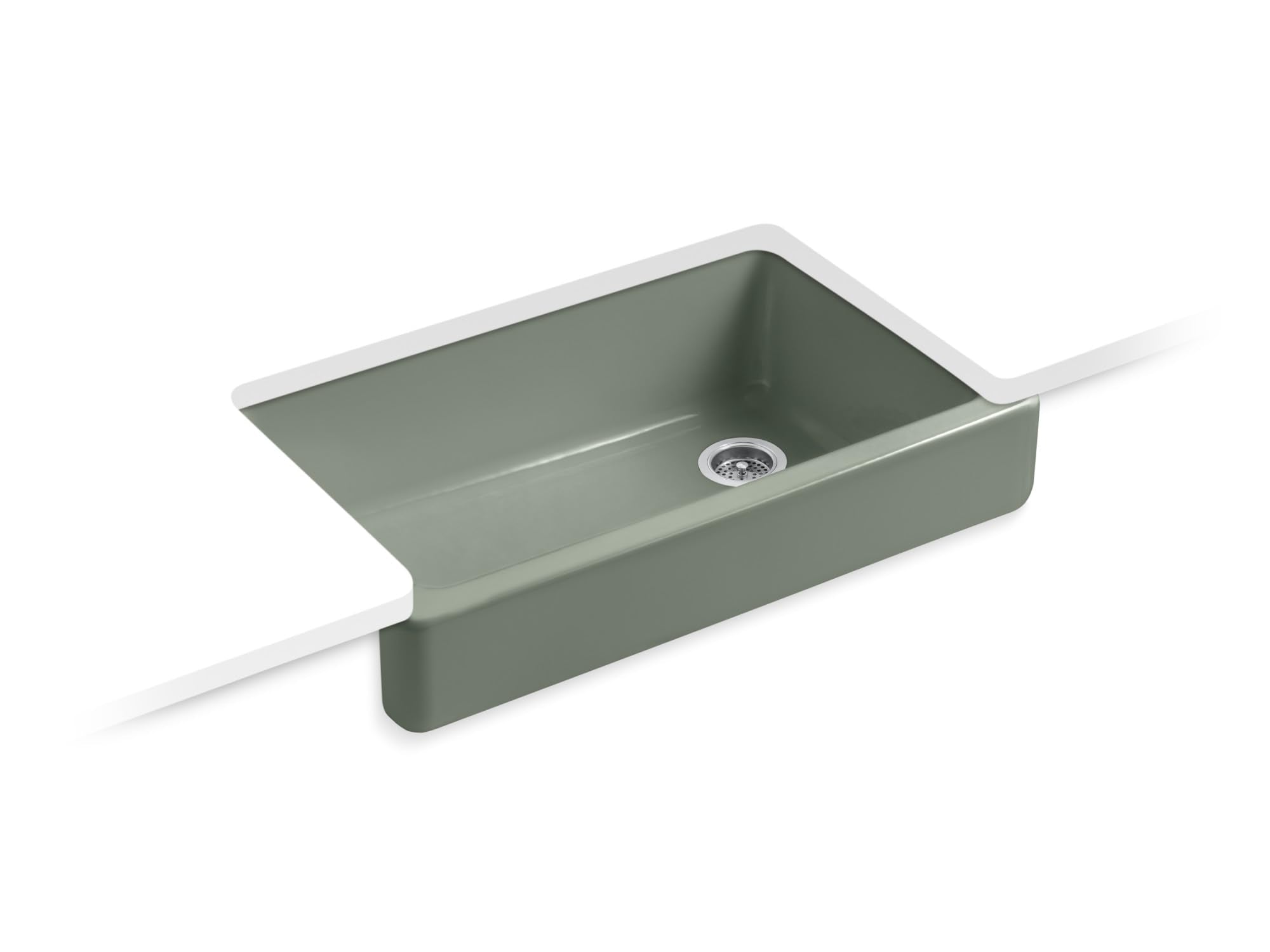 Whitehaven 35-1/2 in. Undermount Single-Bowl Farmhouse Kitchen Sink
