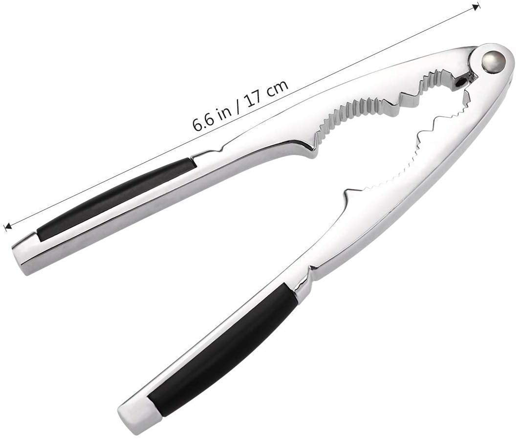 Nut Crackers Chestnut Opener Seafood Sheller Heavy Zinc Alloy Nutcracker Pecan Walnut Plier Clip Tool With Good Grips Kitchen Ut