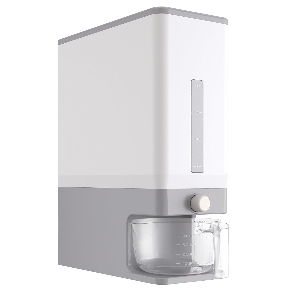 Lifewit Rice Dispenser 25 Lbs(11.3Kg), Rice Storage Container Sealed Moisture Proof With Measuring Cup For Kitchen Pantry Househ