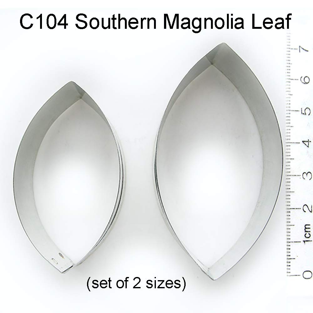 Southern Magnolia Leaf Cutter Set (Set Of 2 Sizes)